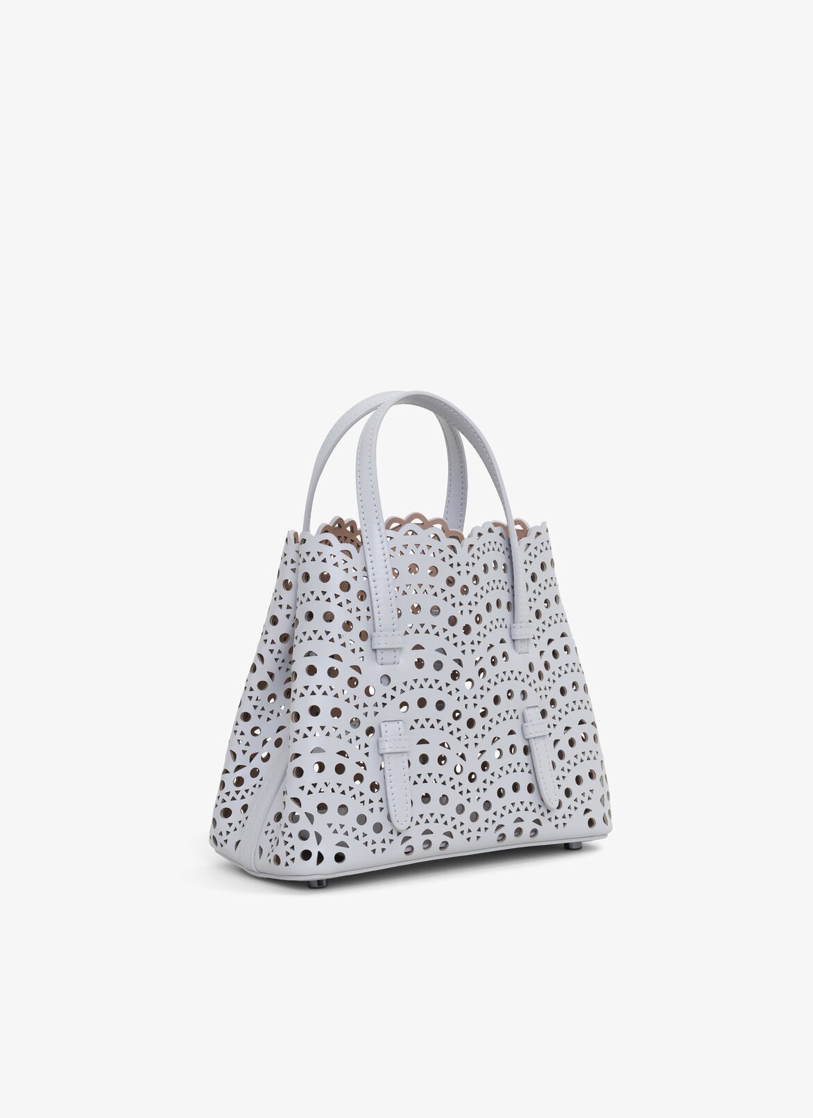MINA 20 BAG IN VIENNE WAVE CALFSKIN ALAÏA PEARL MINA 20 BAG IN VIENNE WAVE CALFSKIN